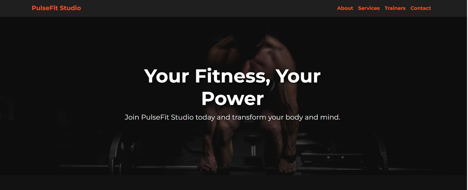 Fitness Website